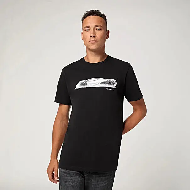Porsche Unisex Mission X T-Shirt - 75Y Porsche Sports Cars 3