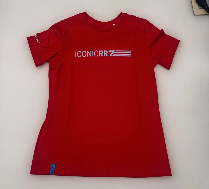 Porsche Women's Iconic Tee (Red) - Rennsport Reunion 7 1