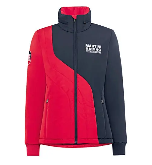 Porsche Women's Padded Jacket - Martini Racing 1