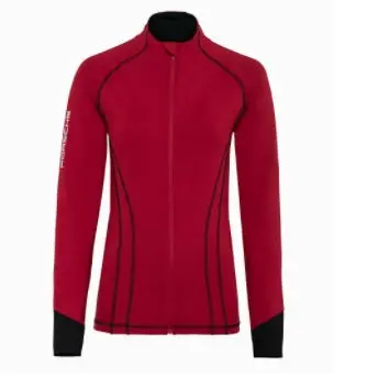 Porsche Women's Red Lightweight Fitness Jacket - Sport 1