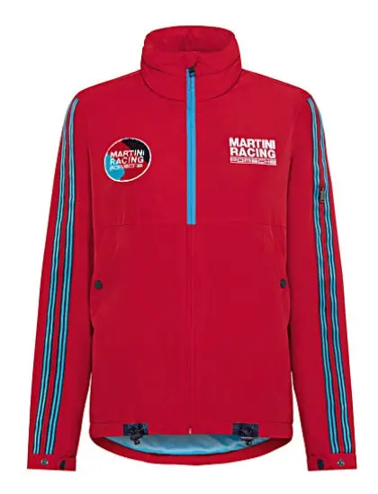 Porsche Women's Windbreaker Jacket (Red) - Martini Racing 1