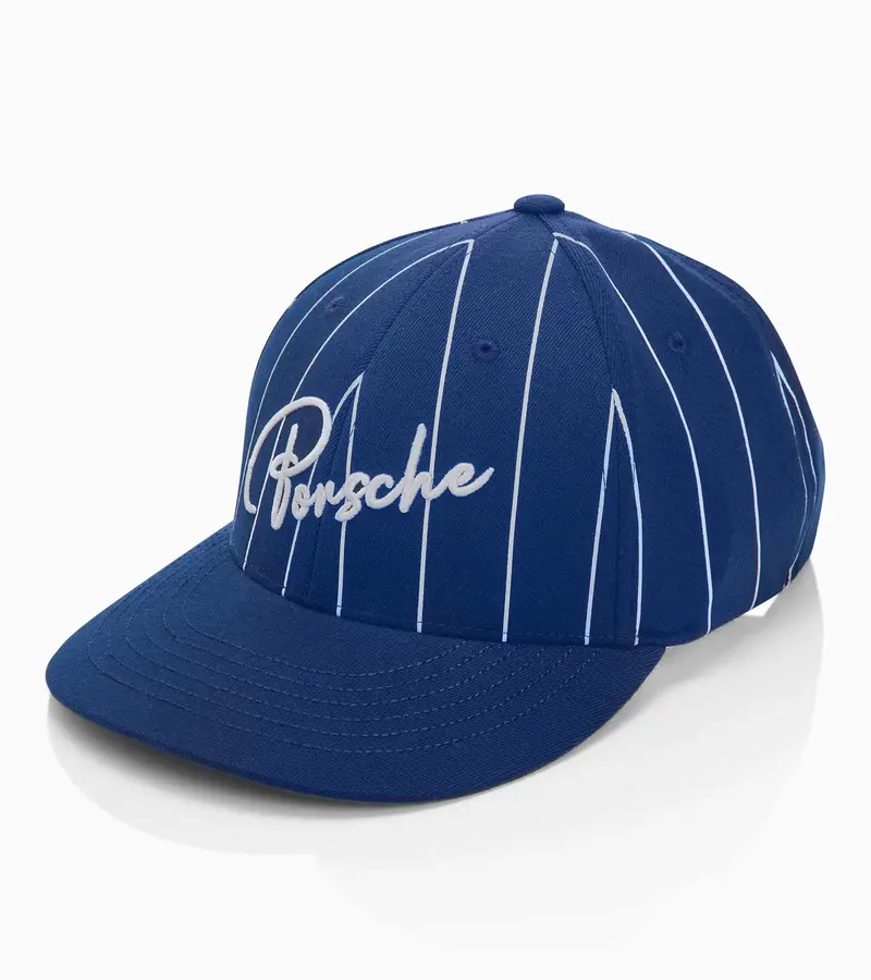 Porsche X Puma Blue Pinstripe Hat – 911 Targa 60Y 1