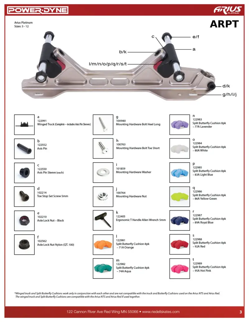 Powerdyne Arius Plate Platinum 4