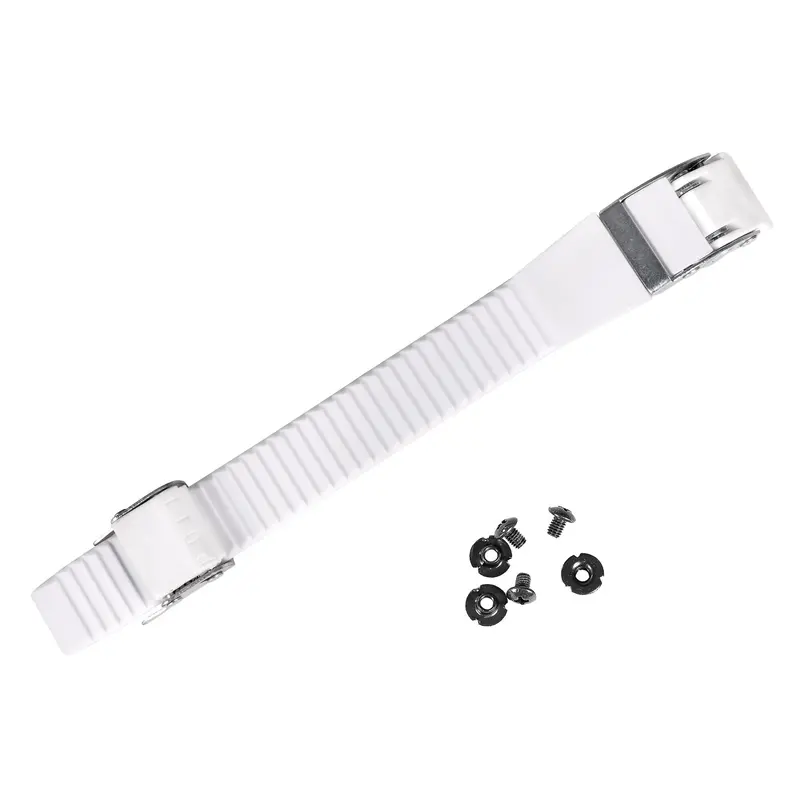 Powerslide Classic Buckle Set Complete White L/R - 20Cm 1