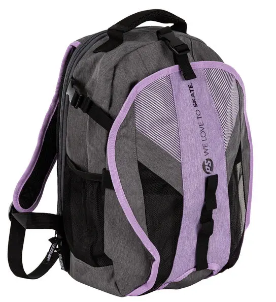 Powerslide Fitness Backpack Dark Grey/Purple 1