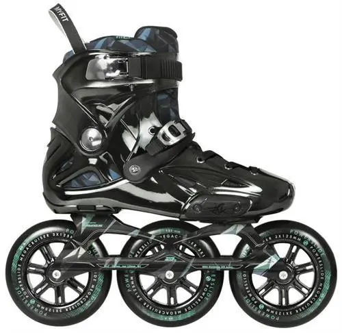 Powerslide Imperial Mega Cruiser Pro 125 Black Inline Skates 1