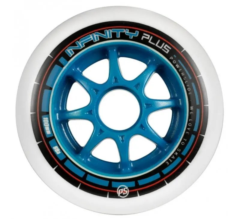 Powerslide Infinity Plus Wheels White 4 Pack 1