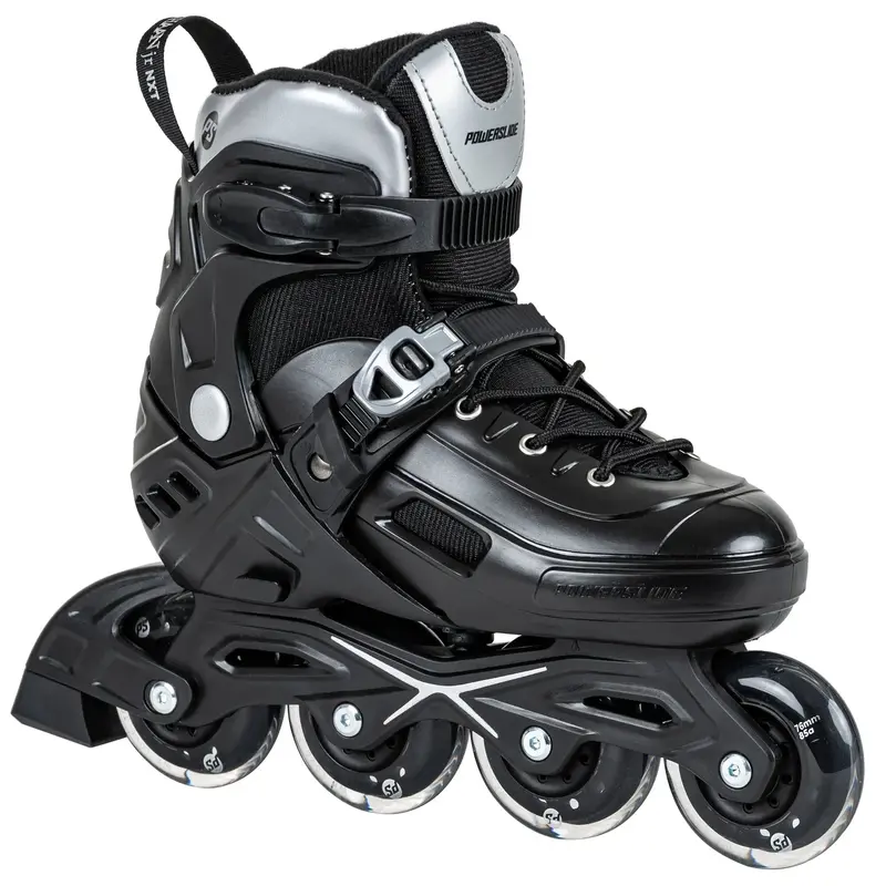 Powerslide Khaan Junior Nxt Black Inline Skates 1