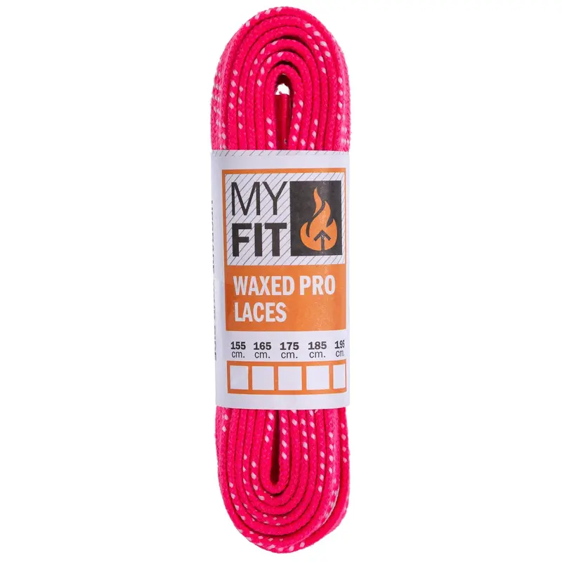 Powerslide Myfit Waxed Pro Laces Pink 180Cm 1
