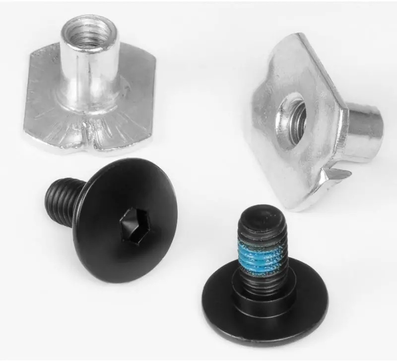 Powerslide Next Cuff Screw Black 2-Pack 1