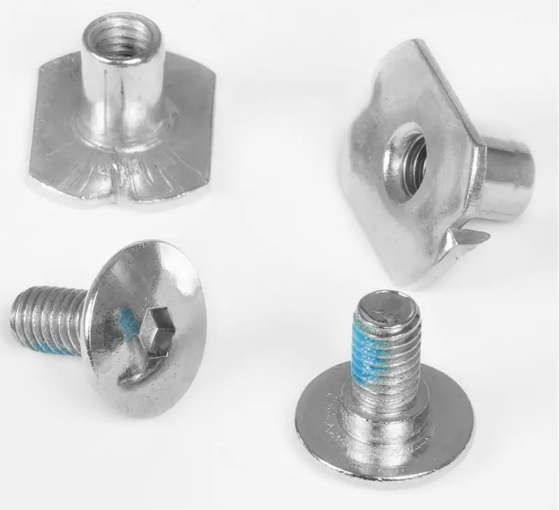 Powerslide Next Cuff Screw Silver 2-Pack 1