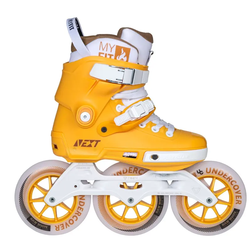 Powerslide Next Mustard 125 Inline Skates 1