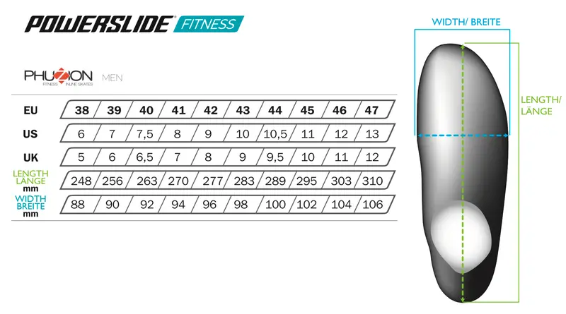 Powerslide Phuzion Argon Ash 110 Inline Skates 6