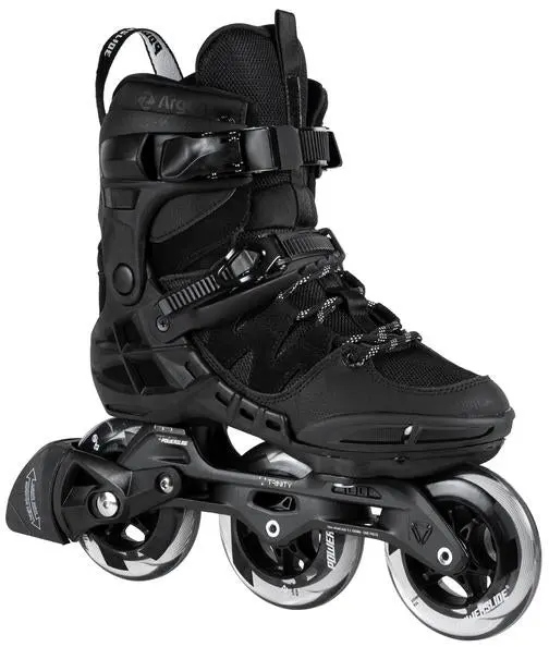 Powerslide Phuzion Argon Black 100 Inline Skates 1