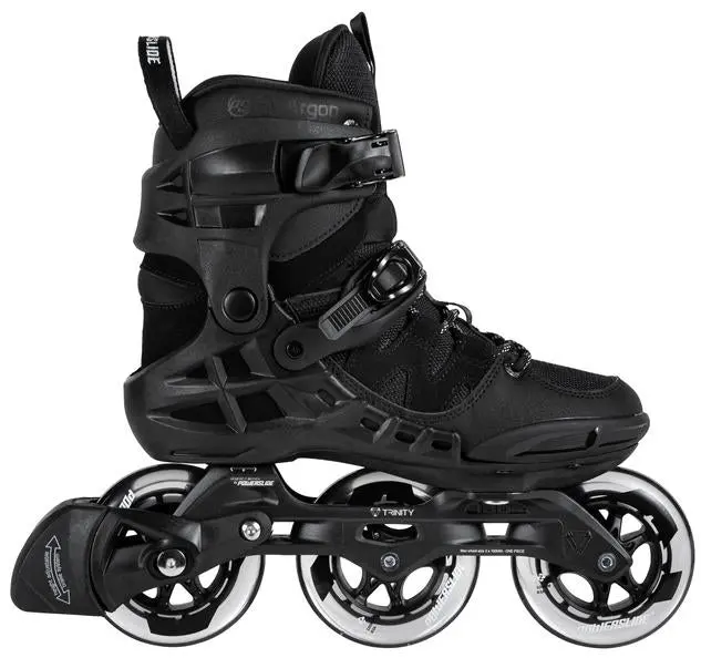 Powerslide Phuzion Argon Black 100 Inline Skates 2
