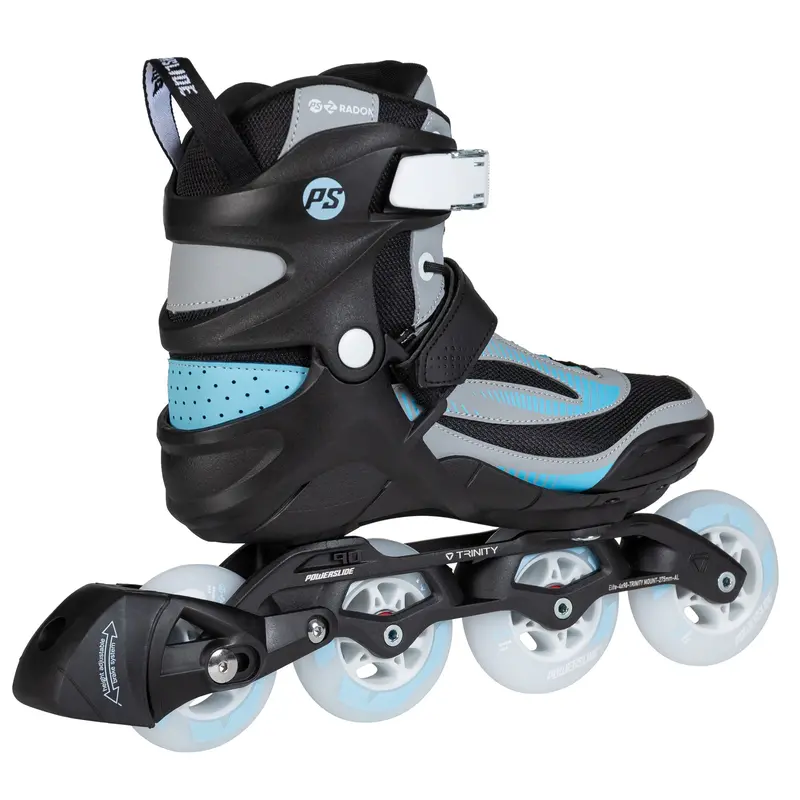 Powerslide Phuzion Radon Slate Grey 84 Inline Skates 3