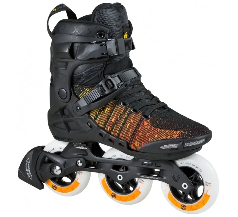 Powerslide Phuzion Xenon Trinity Mens Orange Inline Skates (Only Size 44 & 47 Left Now) 1