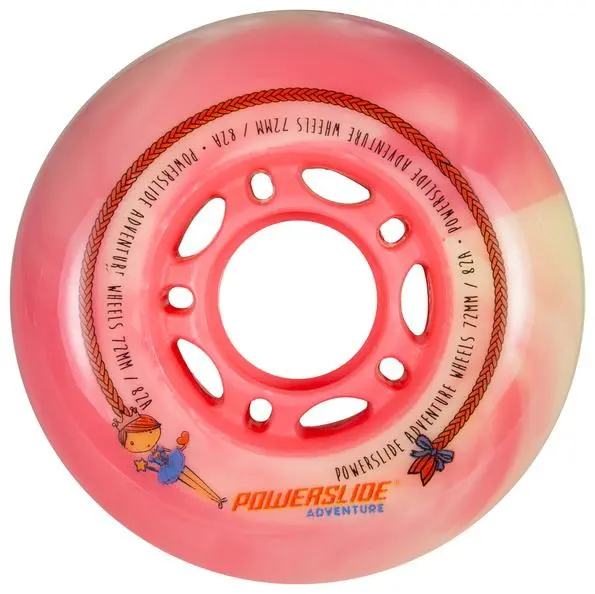 Powerslide Princess Girls 64Mm 80A  4 Pack 1