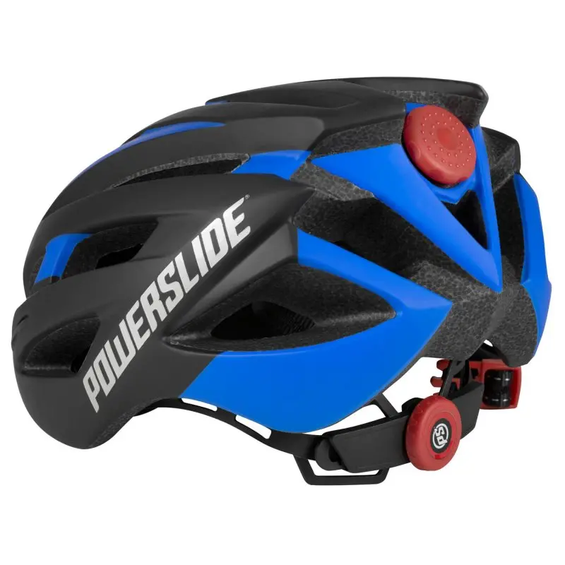Powerslide Race Attack Helmet Black/Blue 2