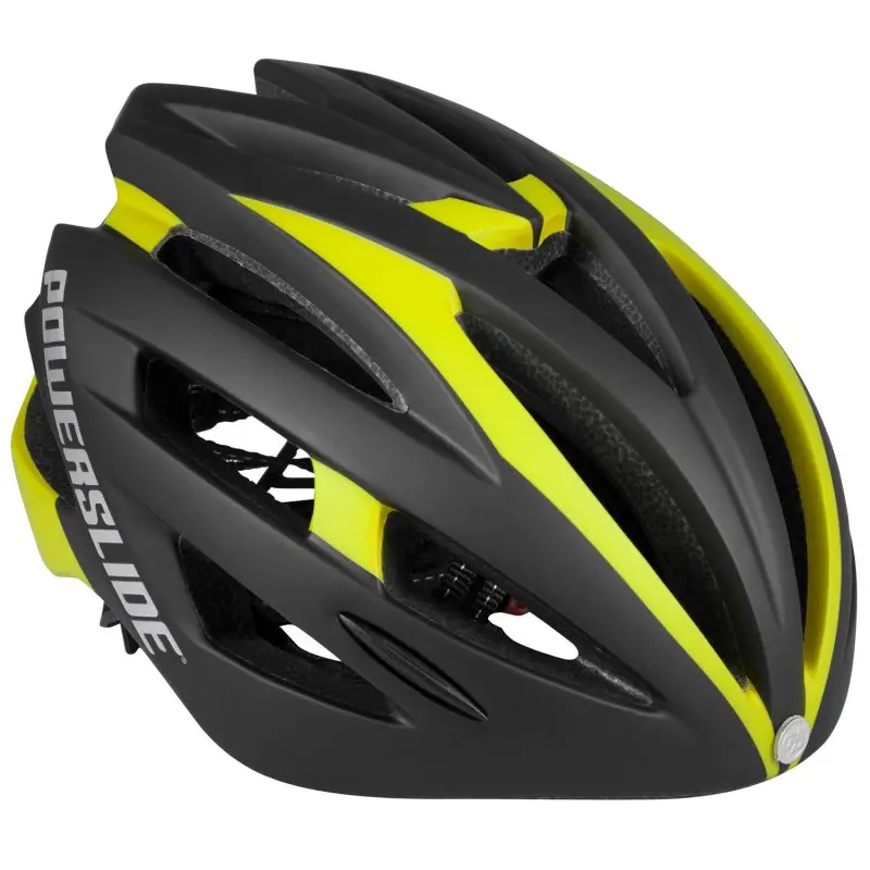 Powerslide Race Attack Helmet Black/Yellow 2