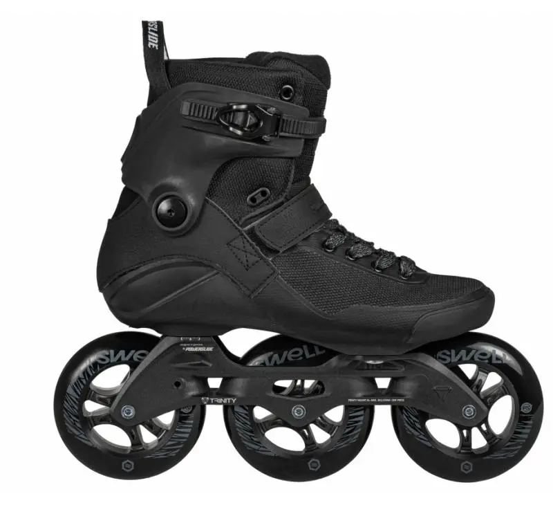 Powerslide Swell 110 Triple Black Inline Skates 1