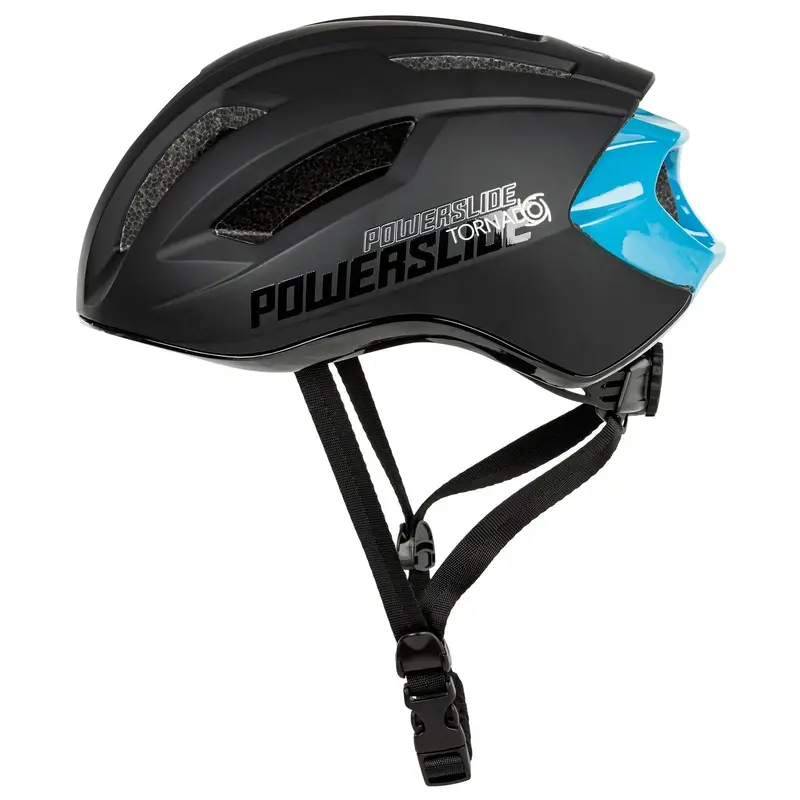 Powerslide Tornado Helmet Black/ Teal 1