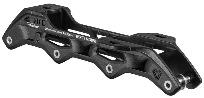 Powerslide Trinity Elite Casted Al 243Mm 4X80 Black 1