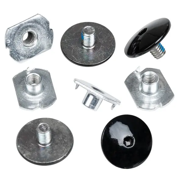 Powerslide Usd Replacements Sway Zoom Cuff Screws Set Black 1