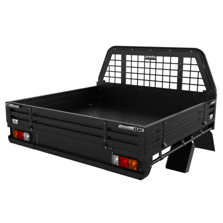 Premium Aluminium Tray 1800Lx1825wx260h Matt Black 1