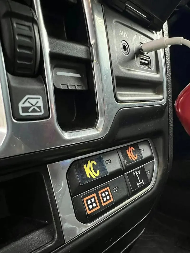 Printed Series Auxiliary Switch Labels (Upfitter) - 2018+ Jeep Wrangler / Gladiator Jl / Jt 1