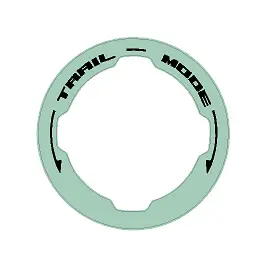Printed Series Goat Mode Dial Ring Overlay V2.1 - 2021+ Bronco 7
