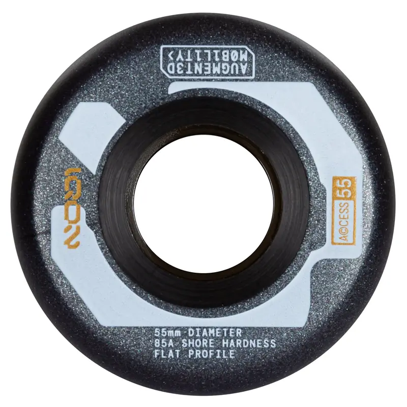 Ps Iqon Access Inline Wheels Dark Grey - 4Pack 1