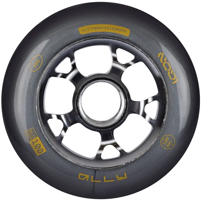 Ps Iqon Ally Inline Wheels Grey - 3Pack 1