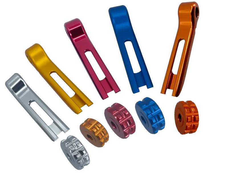 Psr Anthem Pro Lever Color Ends & Barell Adjusters (6 Colors) 1