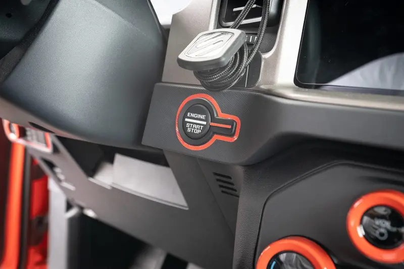 Push To Start Outline Overlay (Printed Series Vinyl) - 2021+ Bronco 2