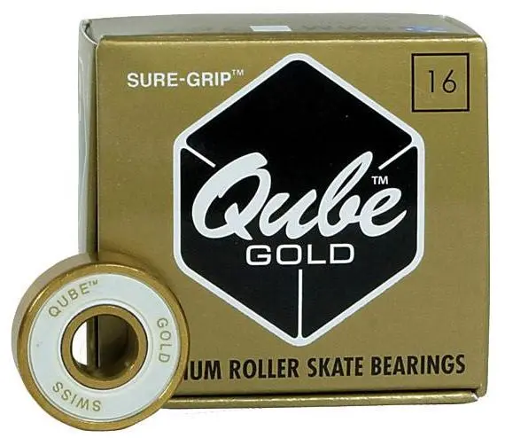 Qube Gold Swiss Bearings 7Mm & 8Mm 16 Pack 1