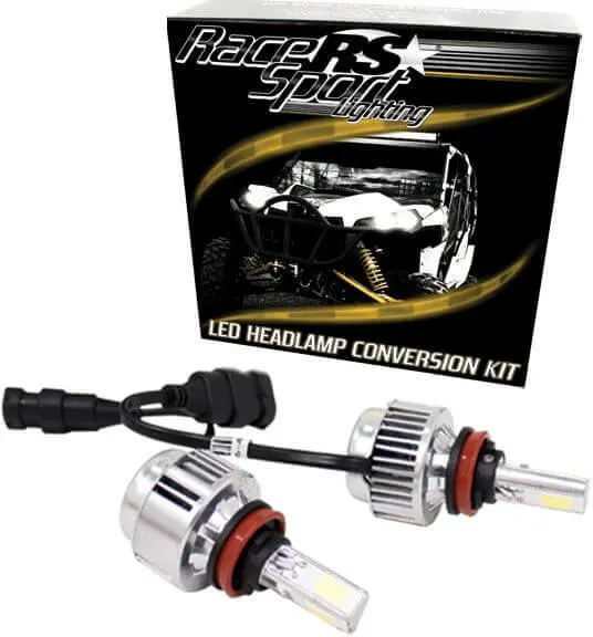 Race Sport 9006Led3s - 9006 3-Sided Driverless Led Headlight Kit 1