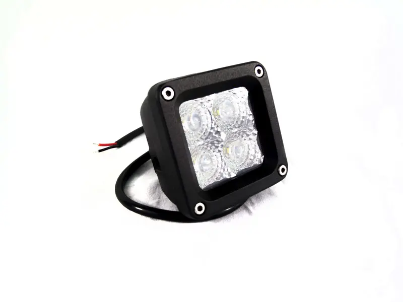 Race Sport Rs-Hd20w-3X3s - Professional Grade 3X3 In Hd 4-Led Cube Style Spot Light 20W/1,300Lm 1