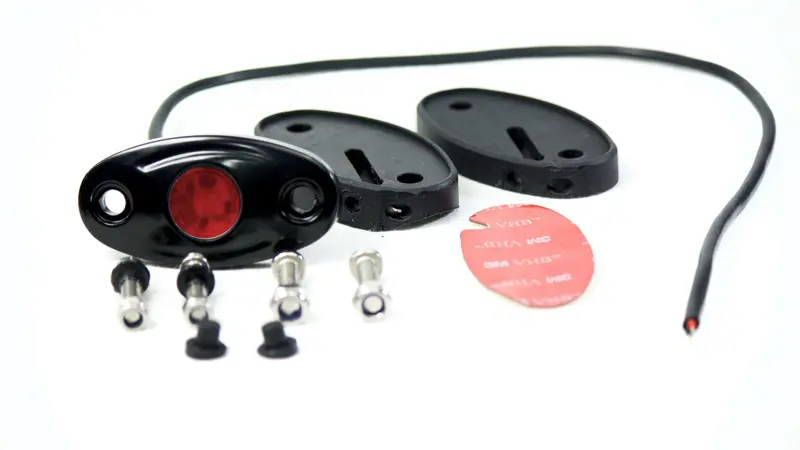 Race Sport Rsldpodr - 9W/720Lm Ip68 Led Glow Pod Station Lights (Red) Aka Rock Lights (Each) 1