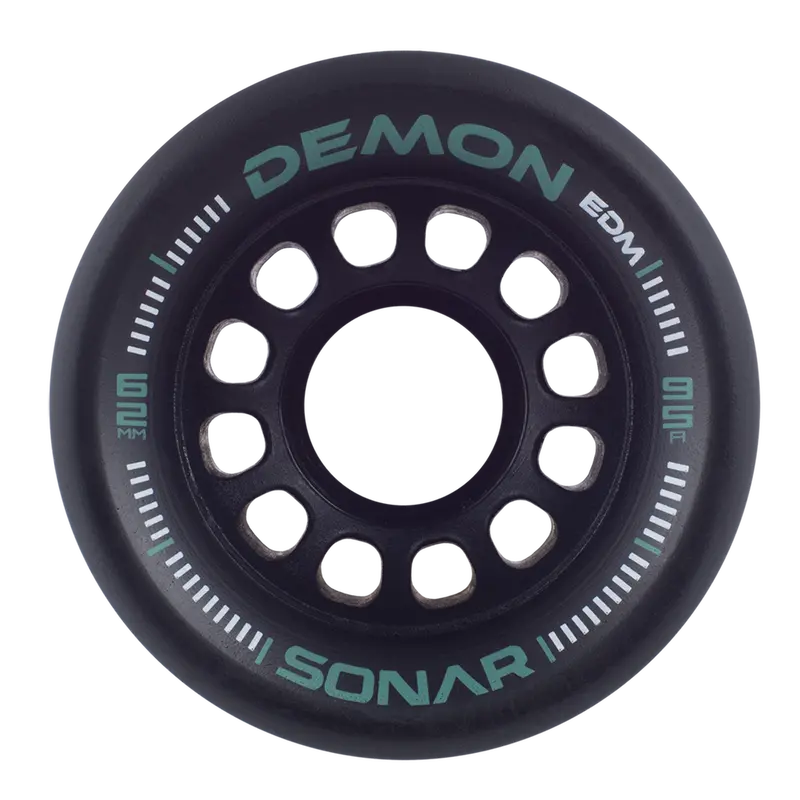 Radar Demon Wheels Black 62Mm 95A 1