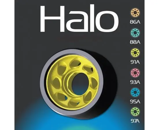 Radar Halo Wheels 59Mm 4 Pack 4