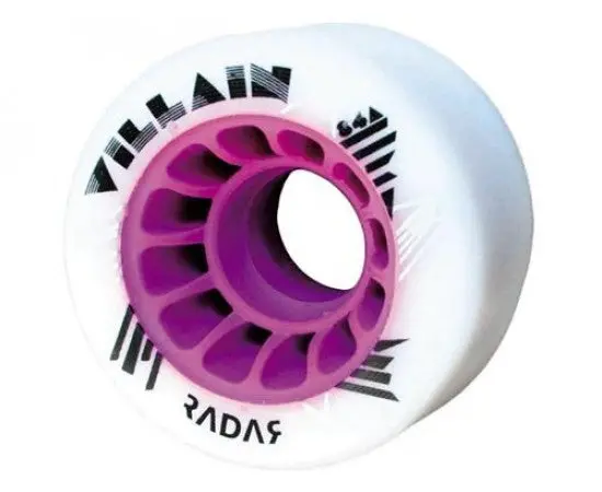 Radar Villain White Wheels 59Mm 84A 4 Pack Narrow 1