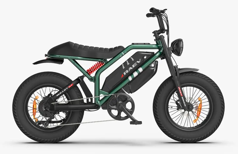 Raev Bullet Gt V2 Dual Battery Full Suspension Electric Moto Bike 2