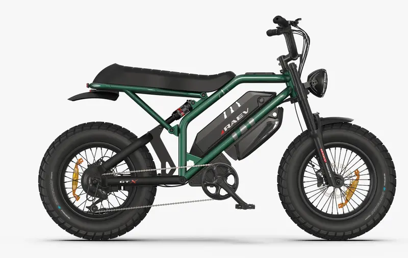 Raev Bullet Gtx Dual Battery Full Suspension Electric Moto Bike 2026 2