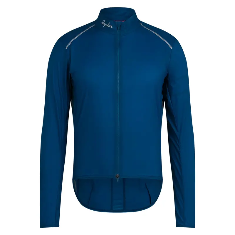Rapha Men's Brevet Element Wind Jacket, Jewelled Blue/Silver 1
