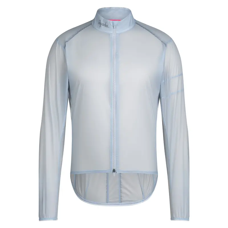 Rapha Men's Brevet Element Wind Jacket, Jewelled Ice/Silver 1