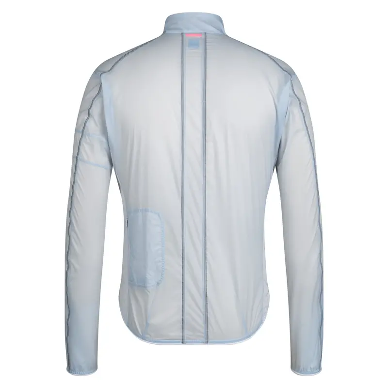 Rapha Men's Brevet Element Wind Jacket, Jewelled Ice/Silver 2