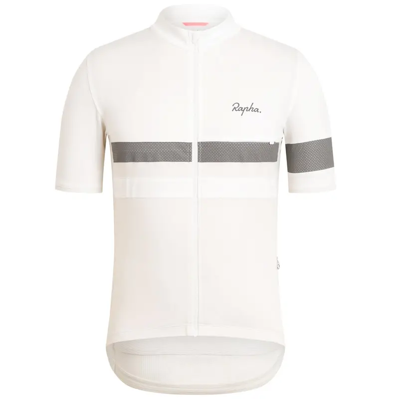 Rapha Men's Brevet Lightweight Jersey, Off White/White 1