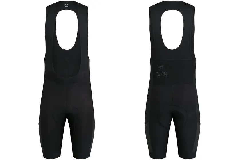 Rapha Mens Core Cargo Bib Shorts, Black 1
