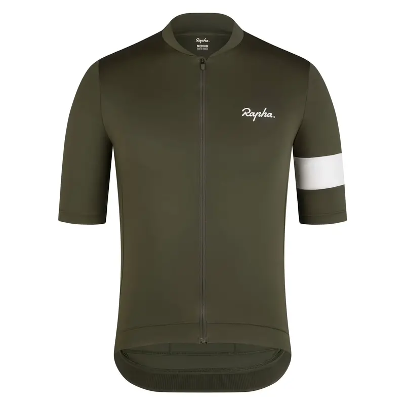 Rapha Men's Core Jersey - Dark Green 1
